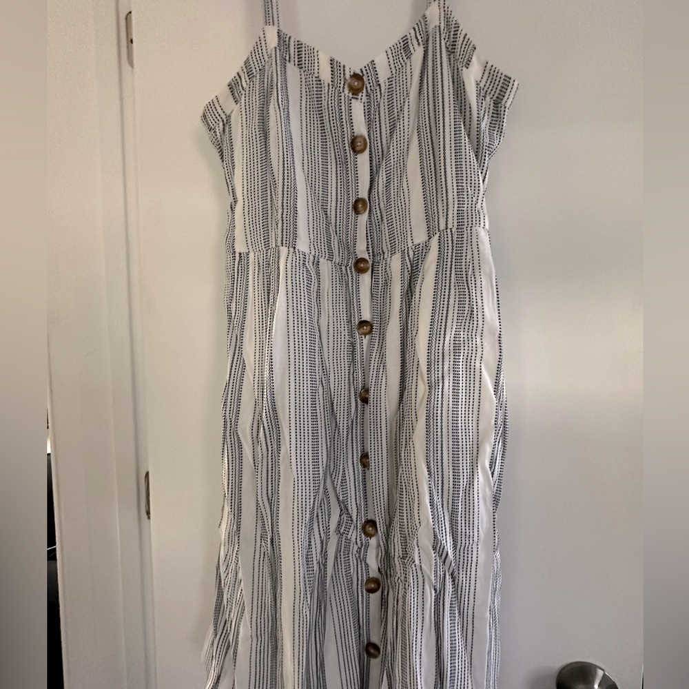 Loft Button Down Dress
